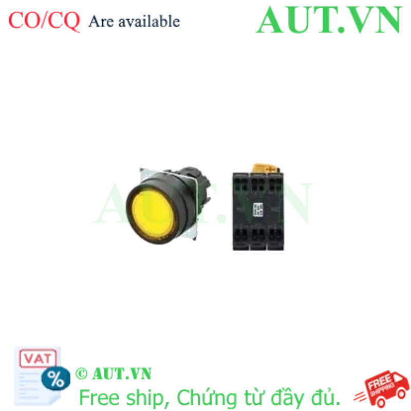 Ảnh của Công tắc nút nhấn Omron A22NL-BNM-TYA-P202-YB