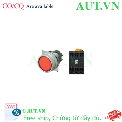 Ảnh của Công tắc nút nhấn Omron A22NL-MNM-TRA-P102-RB