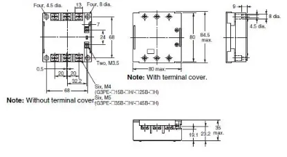 Ảnh của Relay bán dẫn  Omron G3PE-535B-2H DC12-24