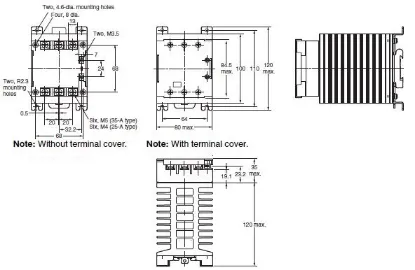 Ảnh của Relay bán dẫn  Omron G3PE-535B-2N DC12-24