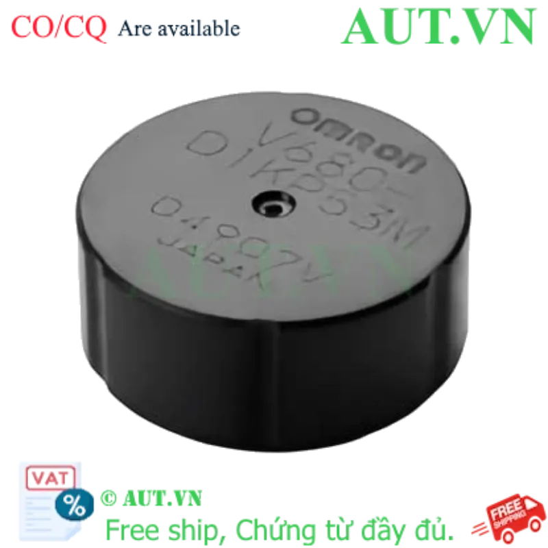 Ảnh của Thẻ RFID Omron V680-D1KP53M Nhúng Kim Loại, Chuẩn IP68, Bộ Nhớ 1KB