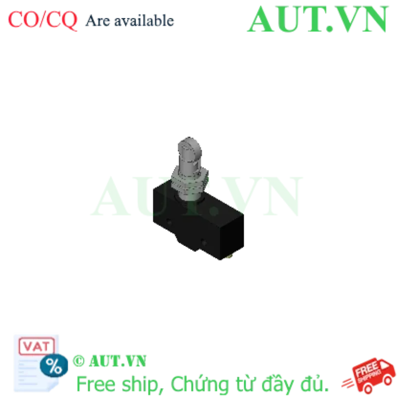 Ảnh của Công tắc hành trình Omron A-20GQ22-B: Tải 20A, Con lăn Thép không gỉ, SPDT | AUT VN