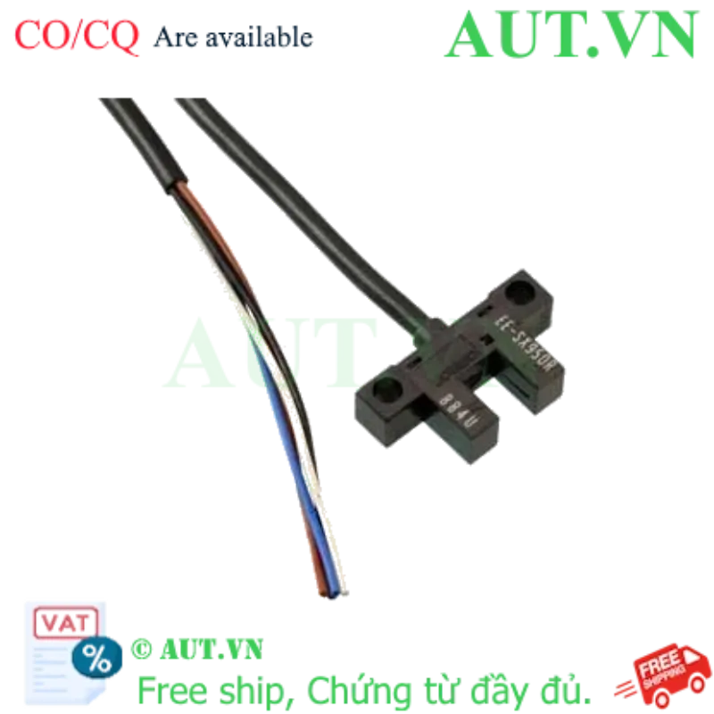 Ảnh của Cảm biến quang chữ U Omron EE-SX950-R 5M - Khe 5mm, Cáp Robot Siêu Bền, Ngõ ra NPN