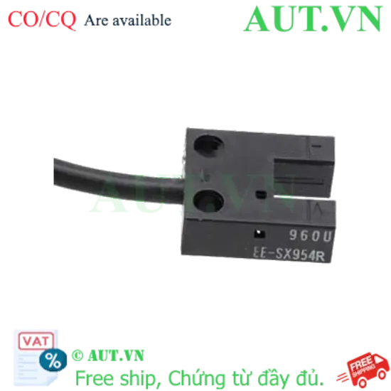Ảnh của Cảm biến quang Omron EE-SX954-R 5M - Khe 5mm, Ngõ ra NPN, Cáp Robot 5m
