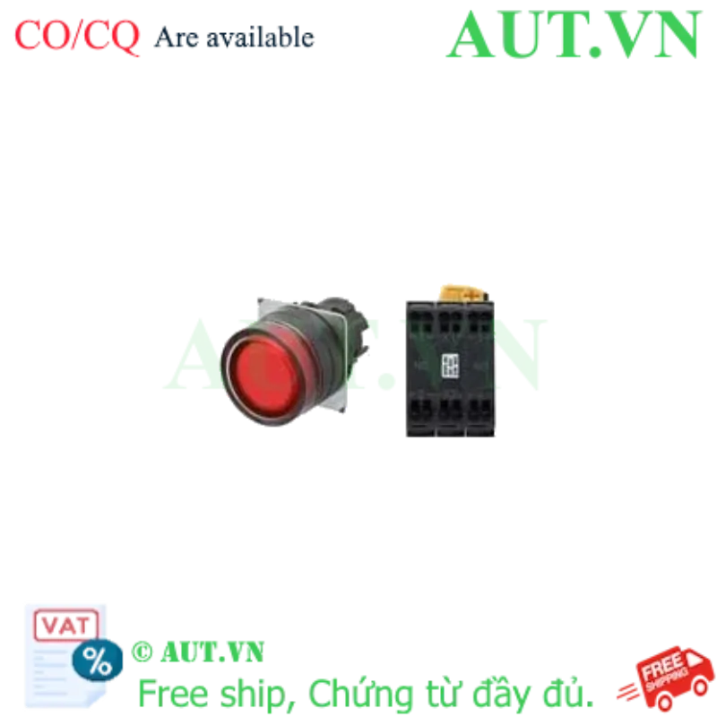 Ảnh của Công tắc nút nhấn Omron A22NL-BGA-TRA-P102-RB