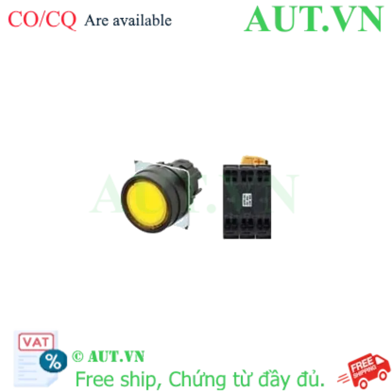 Ảnh của Công tắc nút nhấn Omron A22NL-BNA-TYA-P102-YA