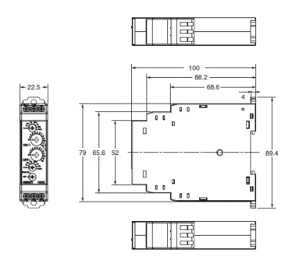 Ảnh của Timer  Omron H3DK-FA DC12