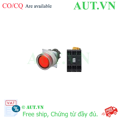 Ảnh của Công tắc nút nhấn Omron A22NL-MGM-TRA-P102-RA