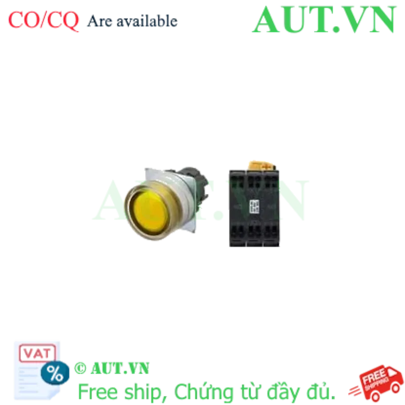 Ảnh của Công tắc nút nhấn Omron A22NL-MGM-TYA-P101-YC