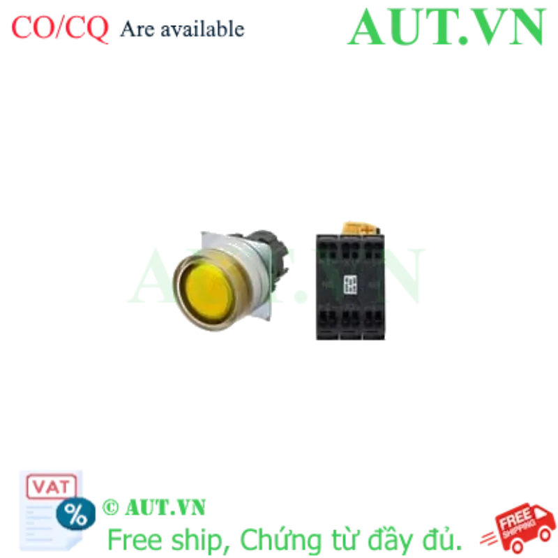Ảnh của Công tắc nút nhấn Omron A22NL-MGM-TYA-P102-YB