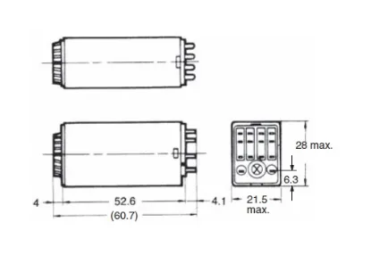 Ảnh của Timer  Omron H3Y-4-0 DC24 3M