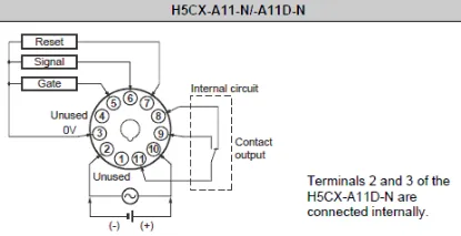 Ảnh của Timer  Omron H5CX-A11-N