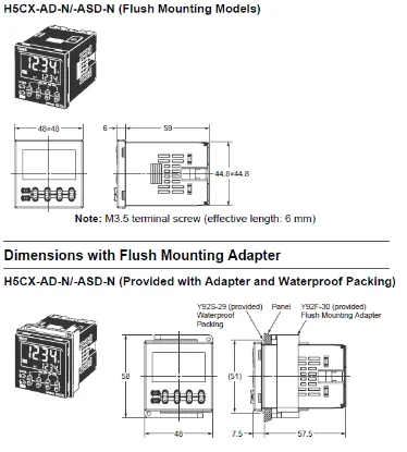 Ảnh của Timer  Omron H5CX-AD-N