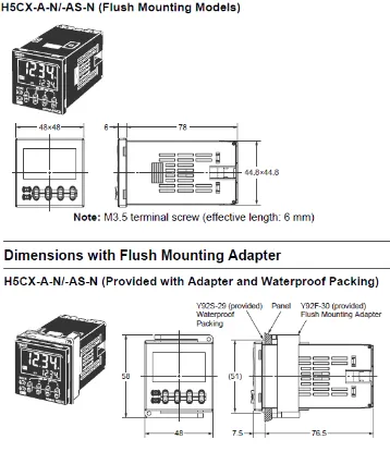 Ảnh của Timer  Omron H5CX-A-N