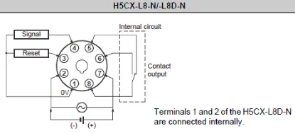 Ảnh của Timer  Omron H5CX-L8-N