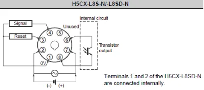 Ảnh của Timer  Omron H5CX-L8S-N