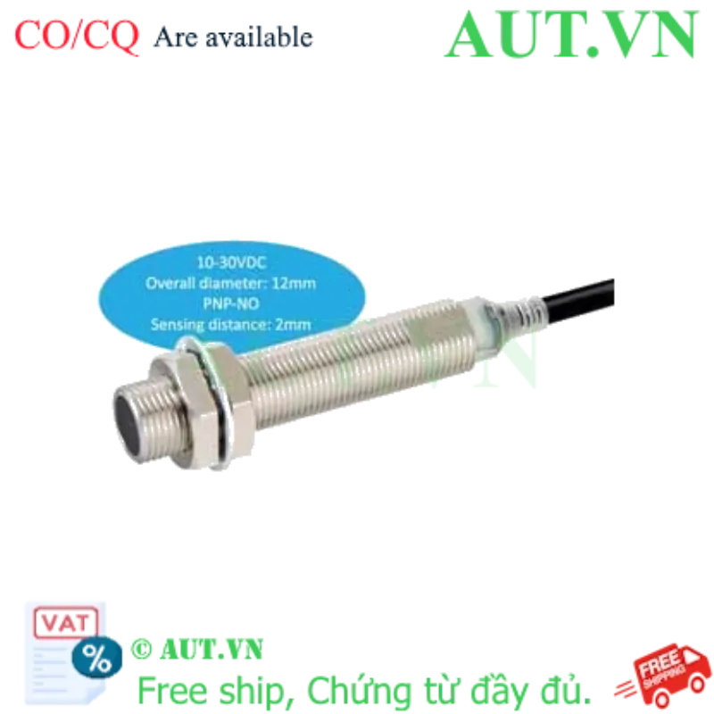 Ảnh của Cảm Biến Tiệm Cận Omron E2E-X2B1TL12 M12 | PNP NO, IO-Link, IP69K | AUT VN