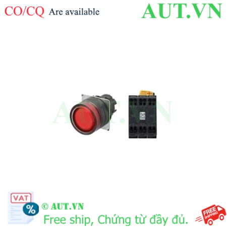 Ảnh của Công tắc nút nhấn Omron A22NL-BGM-TRA-P102-RE