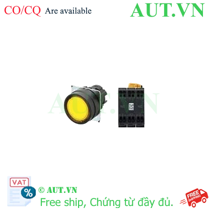 Ảnh của Công tắc nút nhấn Omron A22NL-BNM-TYA-P202-YD