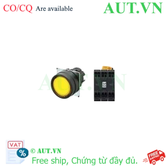 Ảnh của Công tắc nút nhấn Omron A22NL-BNM-TYA-P202-YD