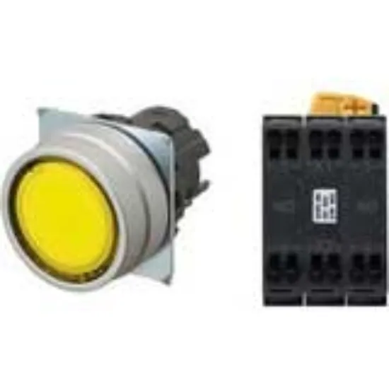 Ảnh của Công tắc nút nhấn Omron A22NL-MNA-TYA-P101-YB