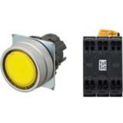 Ảnh của Công tắc nút nhấn Omron A22NL-MNA-TYA-P102-YC