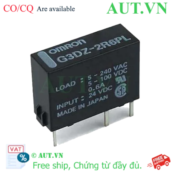Ảnh của Relay bán dẫn Omron G3DZ-2R6PL DC24