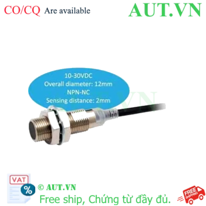 Ảnh của Cảm biến tiệm cận Omron E2E-X2C2 2M - M12, NPN NC, Chuẩn IP69K Siêu Bền