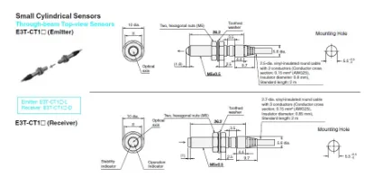 Ảnh của Cảm biến quang điện  Omron E3T-CT12 2M