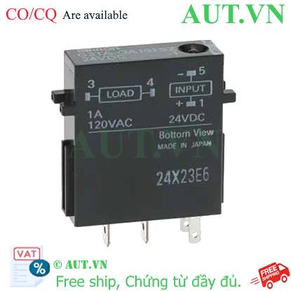 Ảnh của Relay bán dẫn Omron G3TA-OA101SZ-1 DC24