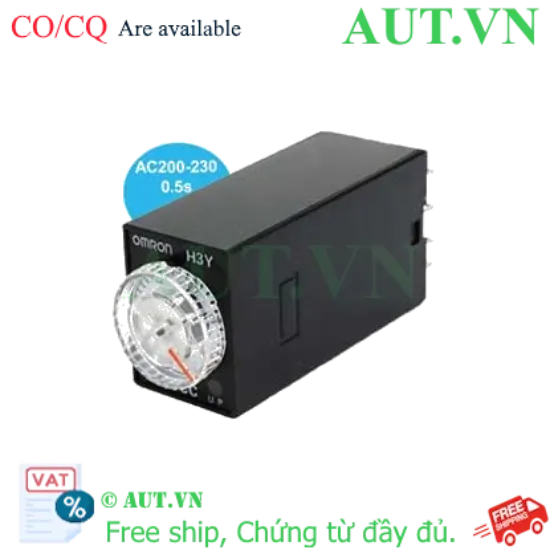 Ảnh của Timer Omron H3Y-2-B AC200-230 0.5S