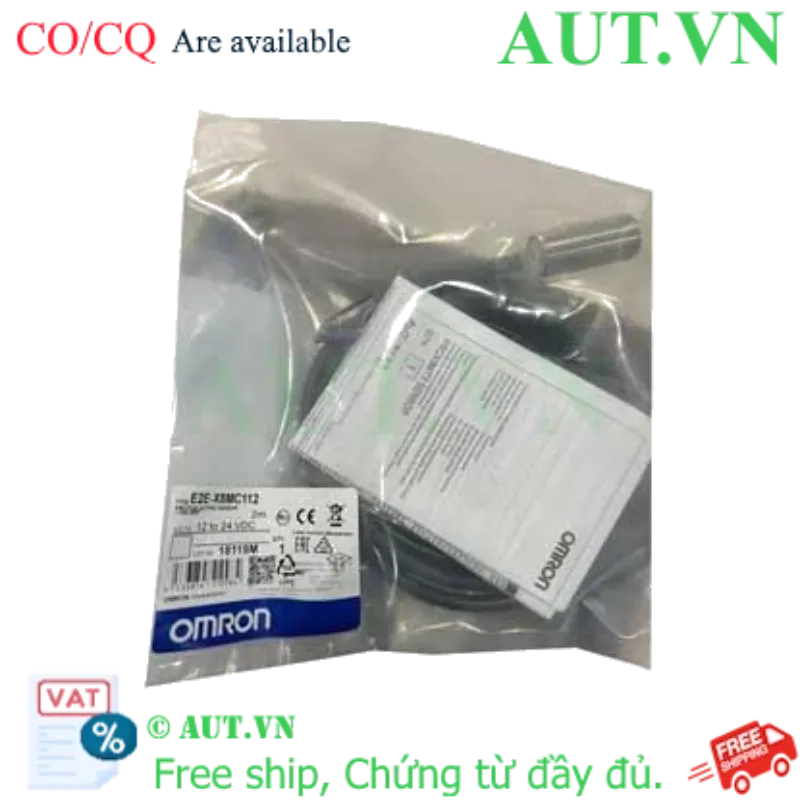 Ảnh của Cảm biến tiệm cận Omron E2E-X8MC112 | M12, 8mm, IP69K Chống Nước - AUT VN