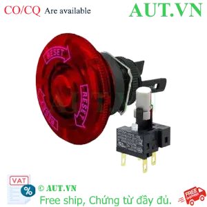 Ảnh của Nút Dừng Khẩn Cấp Omron A165E-LM-24D-01-PK | Ø16mm, LED 24VDC, 1NC