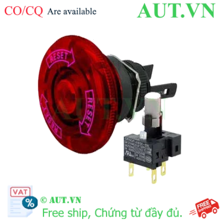 Ảnh của Nút dừng khẩn cấp Omron A165E-LM-24D-01-PK (Ø16mm, 24VDC) - AUT VN