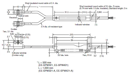 Ảnh của Cảm biến quang điện siêu nhỏ  Omron EE-SPW321-A