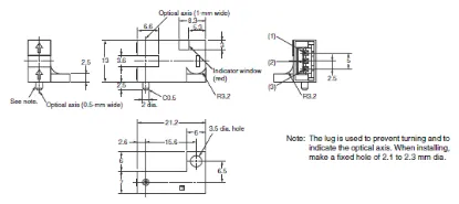 Ảnh của Cảm biến quang điện siêu nhỏ  Omron EE-SPX842
