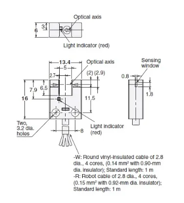 Ảnh của Cảm biến quang điện siêu nhỏ  Omron EE-SX954-R 1M
