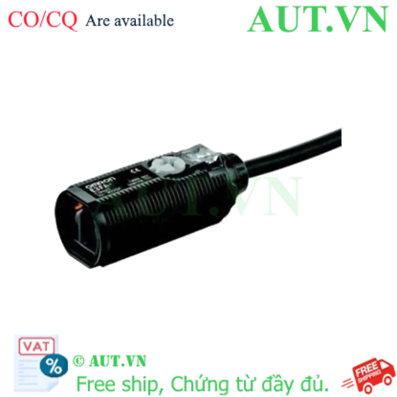 Ảnh của Cảm biến quang Omron E3FA-DP15-F2 | PNP, 300mm, Chuẩn IP69K Chống Nước | AUT VN