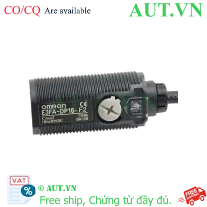 Ảnh của Cảm biến quang Omron E3FA-DP16-F2 | PNP, Phản xạ khuếch tán 1m, IP69K | AUT VN