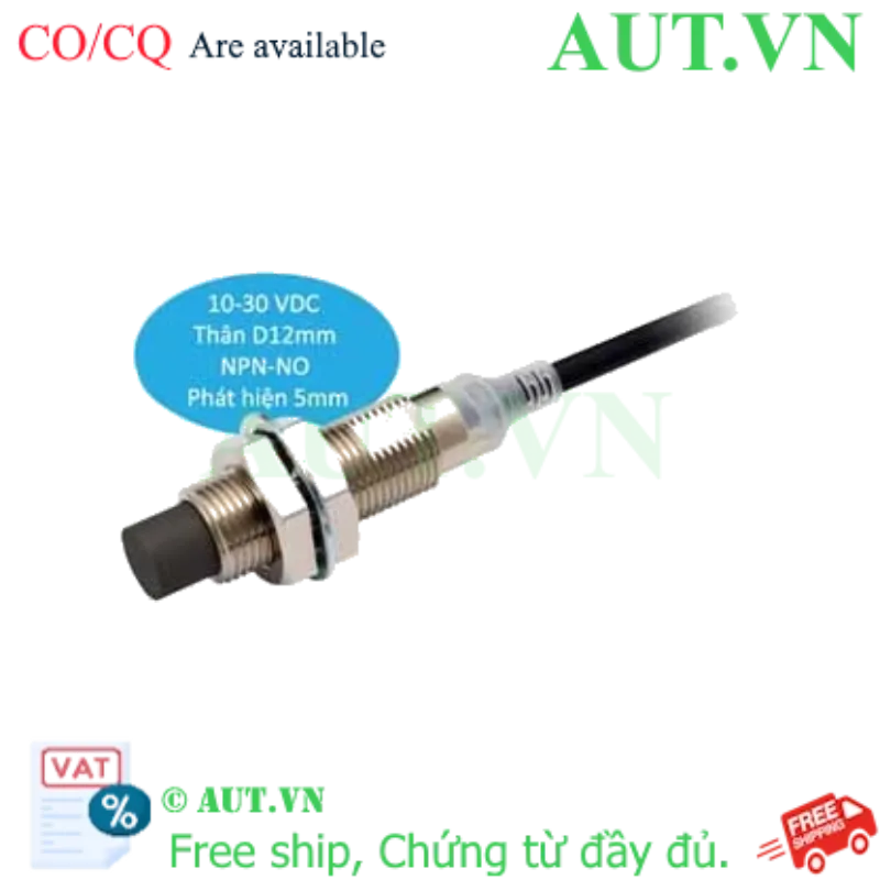 Ảnh của Cảm biến tiệm cận Omron E2E-X5MC112 5M | M12, NPN NO, Chuẩn IP69K Siêu Bền