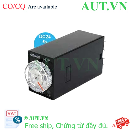 Ảnh của Timer Omron H3Y-2-B DC24 5S