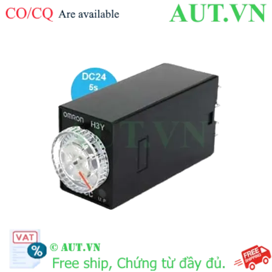 Ảnh của Timer Omron H3Y-2-B DC24 5S