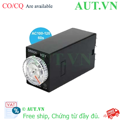 Ảnh của Timer Omron H3Y-2-B AC100-120 60S