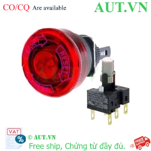 Ảnh của Nút Dừng Khẩn Cấp Omron A165E-LS-24D-02-PK | Phi 16mm, LED 24VDC, 2NC