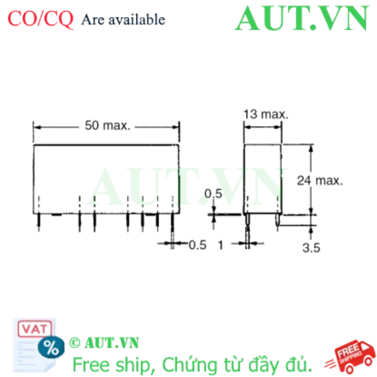 Ảnh của Relay an toàn Omron G7SA-5A1B DC110