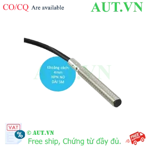 Ảnh của Cảm biến tiệm cận Omron E2B-S08LN04-WP-C1 5M | M8, NPN NO, 4mm - Chống nước IP67