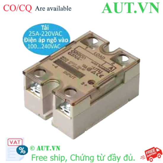 Ảnh của Relay bán dẫn Omron G3NA-225B-UTU AC100-240