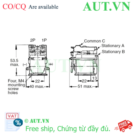 Ảnh của Rơ le trung gian Omron MM2X DC24