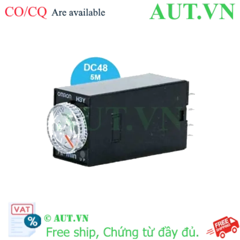 Ảnh của Timer Omron H3Y-2-B DC48 5M