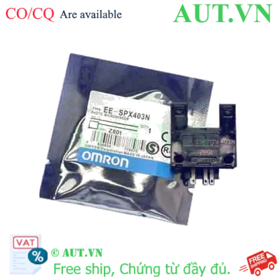 Ảnh của Cảm biến quang Omron EE-SPX403N dạng chữ U - NPN Light-ON, Khe 13mm, Chính hãng AUT VN